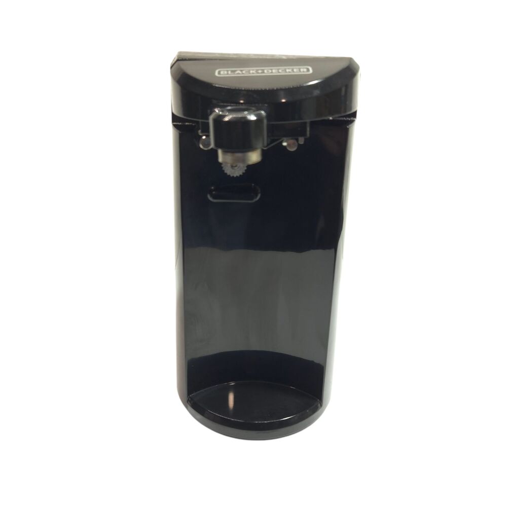 Black & Decker EasyCut Electric Can Opener Black EC500B With Knife Sharpener